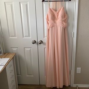 Blush Bridesmaid/Wedding Guest Dress | Size 12